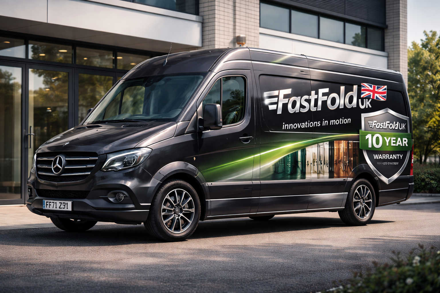 FastFold UK delivery van