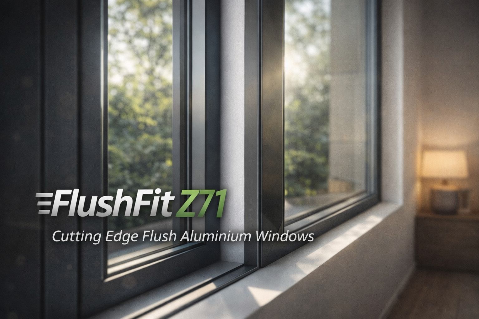 FlushFit Z71 flush aluminium windows